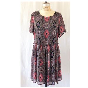 Paisley ASOS Curve dress